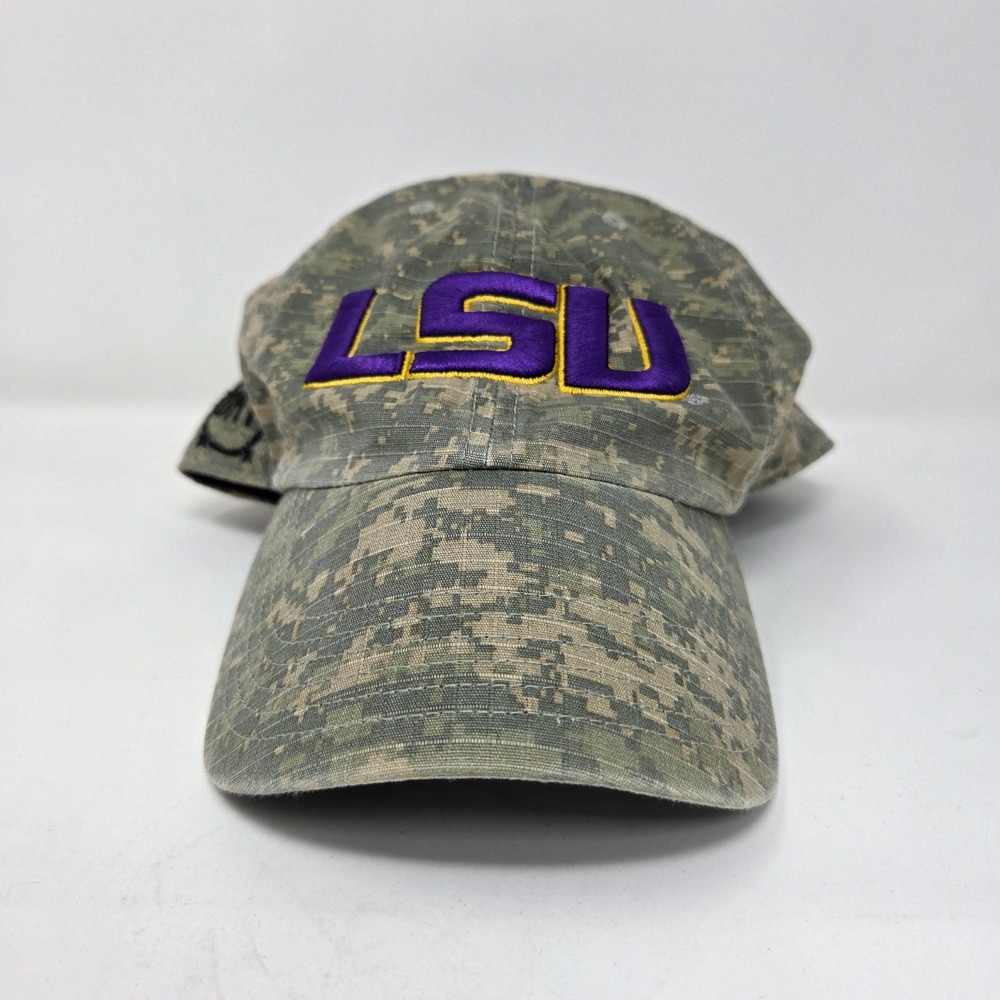 '47 Brand LSU Tigers Baseball Cap Mens OSFA Digital Camo OHT Adjustable Hat